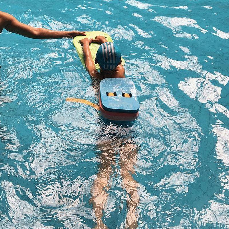 Children's swimming ring floating board waistband arm ring backpack floating goddess teaching bubble equipment backboard skateboard