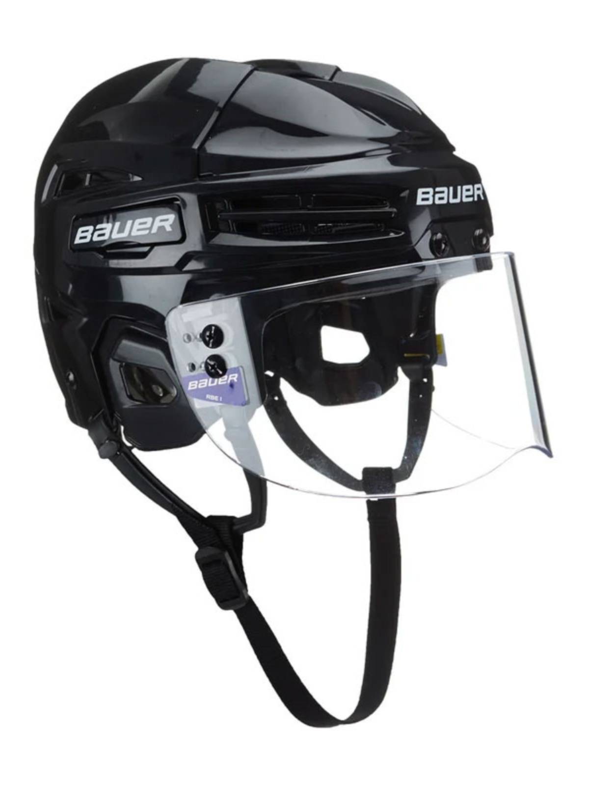 bauer/Ball Pro -Straigh translucent mask semi -mask ice hockey helmet handle equipment