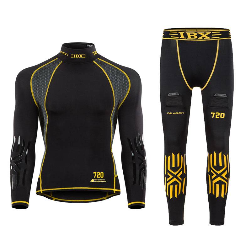 IBX 720 Ice Hockey Speed Dried Dry Speed Pants Set Children's Sweat and Fast drying pants high -necked crotch care neck