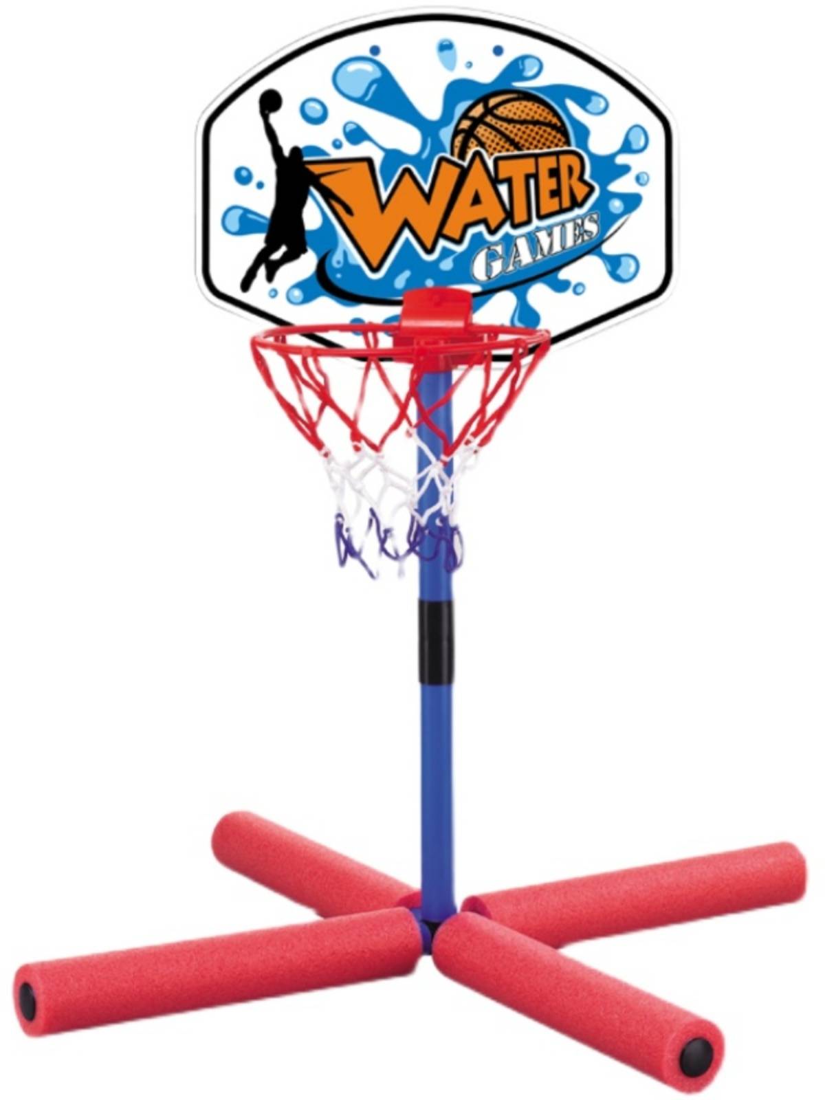 Children's Water Basketball Frame Football goal two -in -one swimming pool Waterball boys play water shooting toy water park