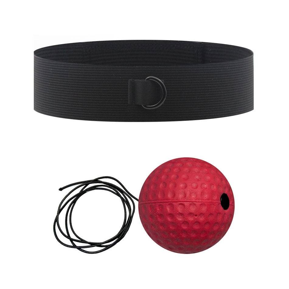 Knitting headband+red hard ball