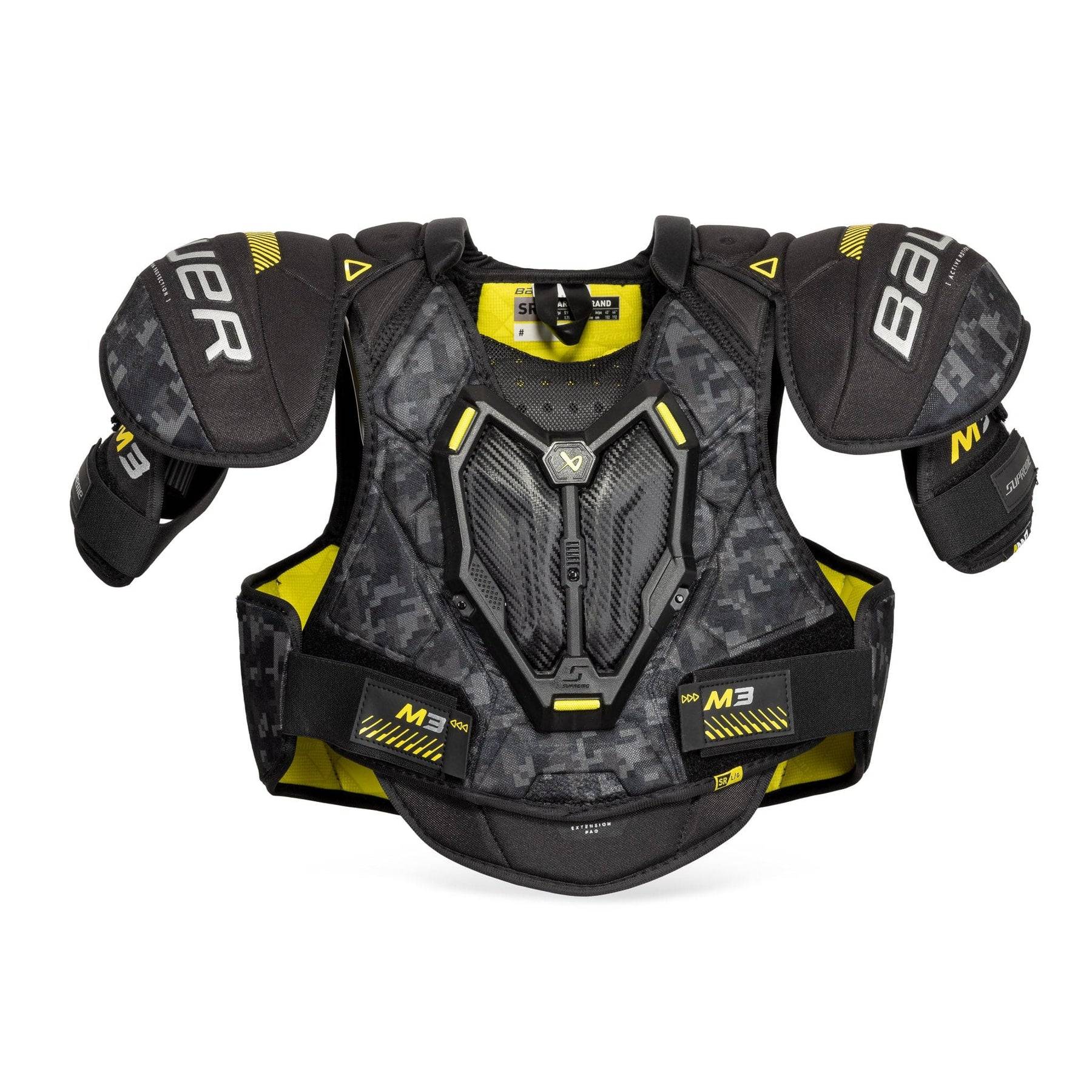 2023 Bauer ice hockey protective bauer M3 youth -protective chest, elbow, legs, middle -level ice hockey set
