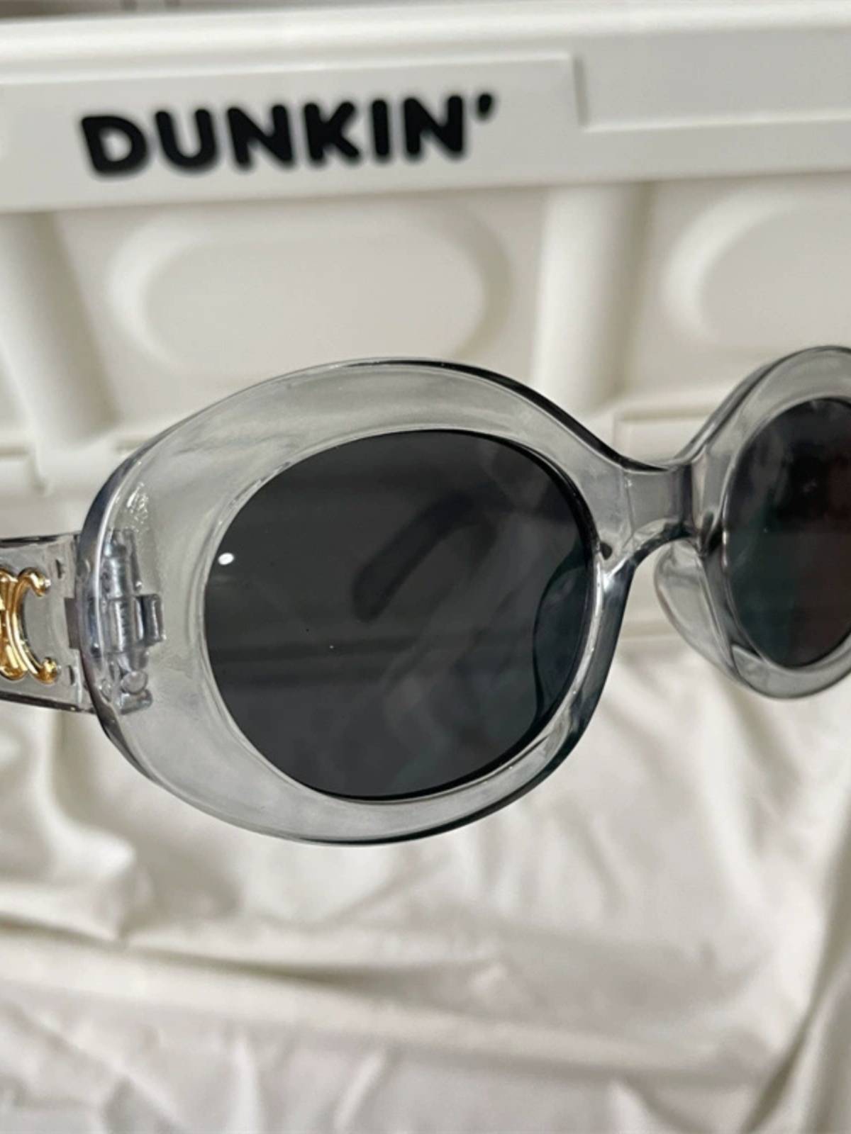 Outdoor cycling metal color mercury mercury gourd machine sunglasses women's round face is thin sports mountain mountaineering sunglasses