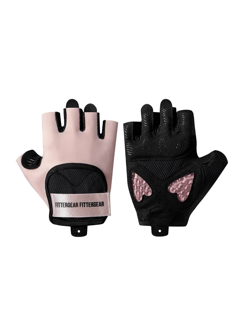 Fittergear sports fitness glove female semi -finger breathable device training dumbbell yoga belt belt nursing to prevent cocoons