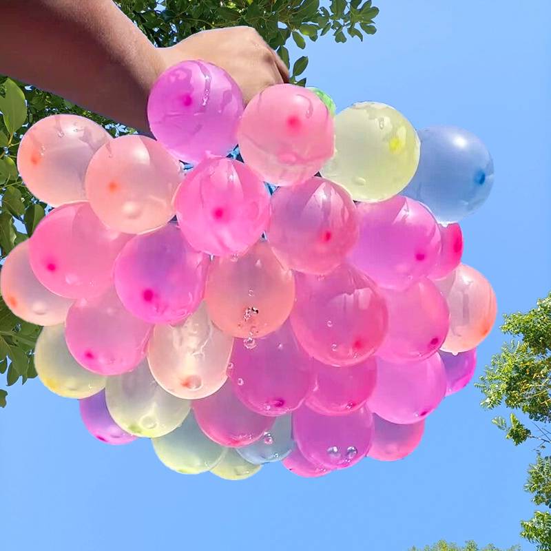 Net red trumpet water balloon children's non -toxic summer outdoor water loading fast water injection machine to fight water and water ball artifact