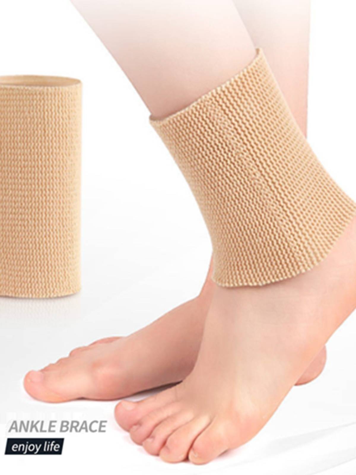 New figure -like shoe ice hockey shoes ankle -skiing skating skiing skiing Silicon glue Aktop elastic soft feet