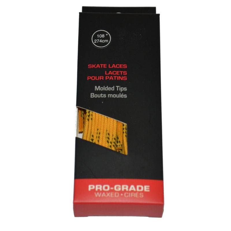 New product high -quality shoelaces, child youth adults with wax hockey protective ice hockey helmets ice knife shoelaces