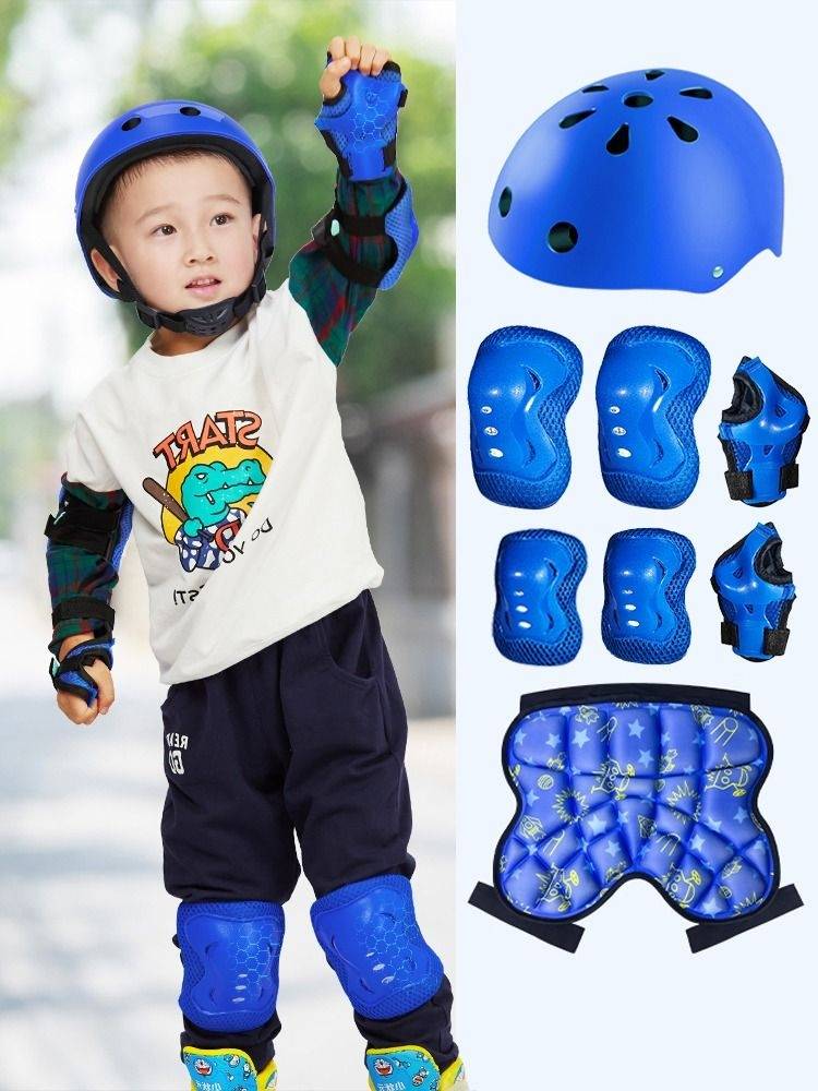 Skating gear with children skating ass and ass-proof-defeating-pants skating skating
