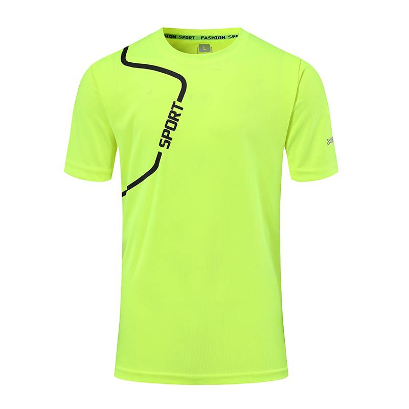 sports t-shirts for men in dry clothes sweating short-sleeved, soft-sleeve basketball training for half-sleeved shirts