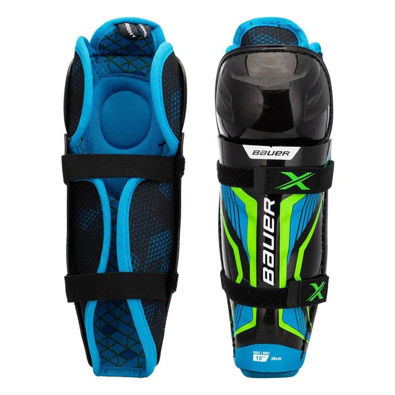 New Bauer X Children's Ice Hockey Protective Set Ball Primary Termid Breast Protective Legs and elbow knee pads three -piece