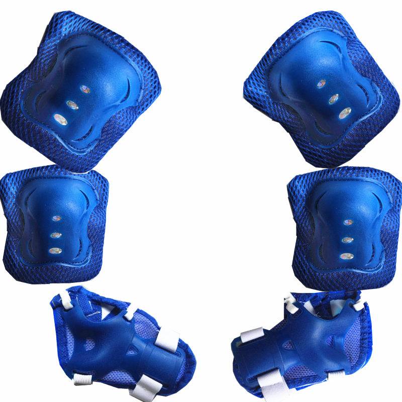 Blue butterfly protective 6-piece set 2-12 years old sending accessories