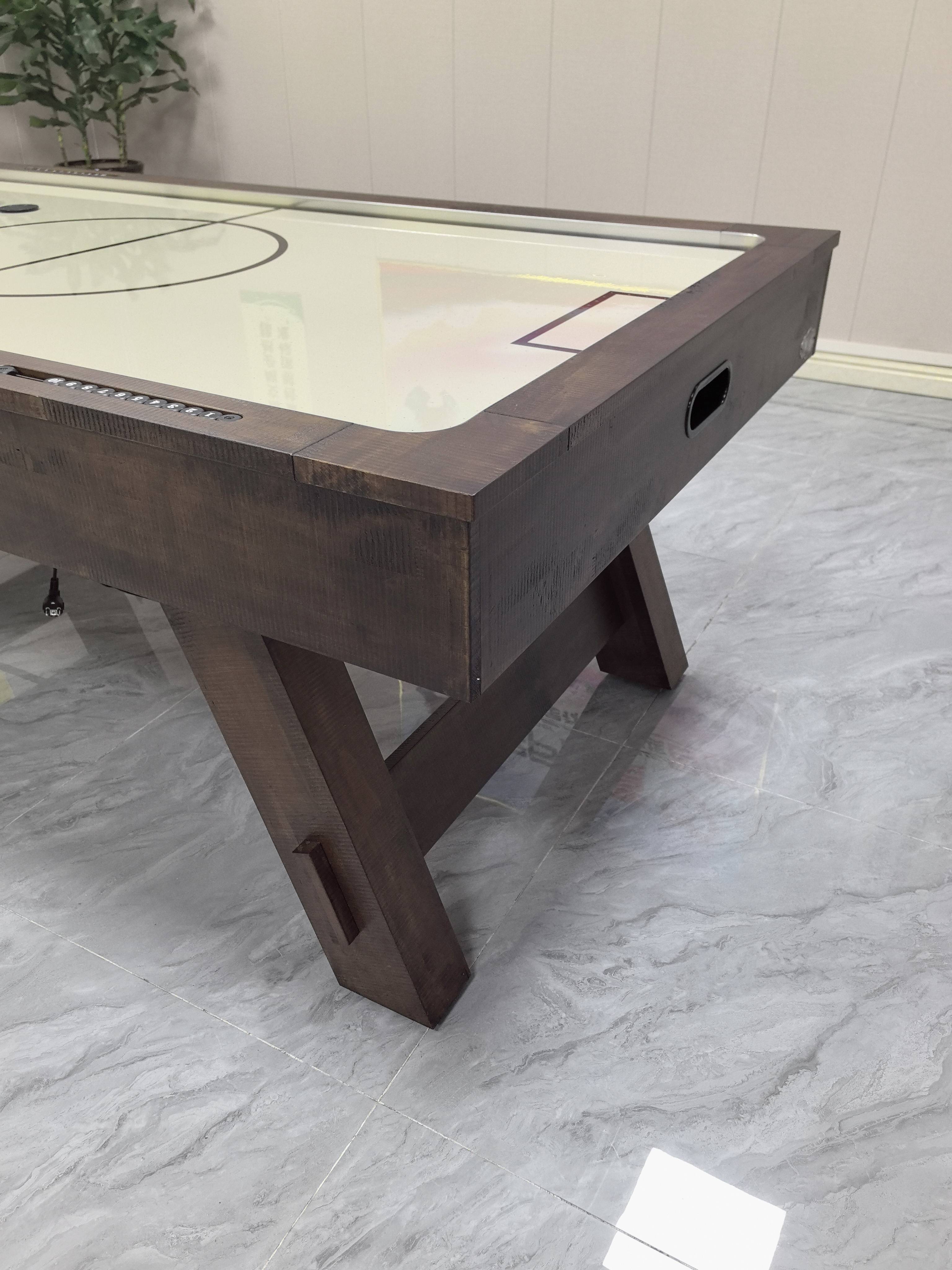 Stable solid wood frame ice hockey table standard adult air ball Taiwan song hockey hockey indoor sports and leisure