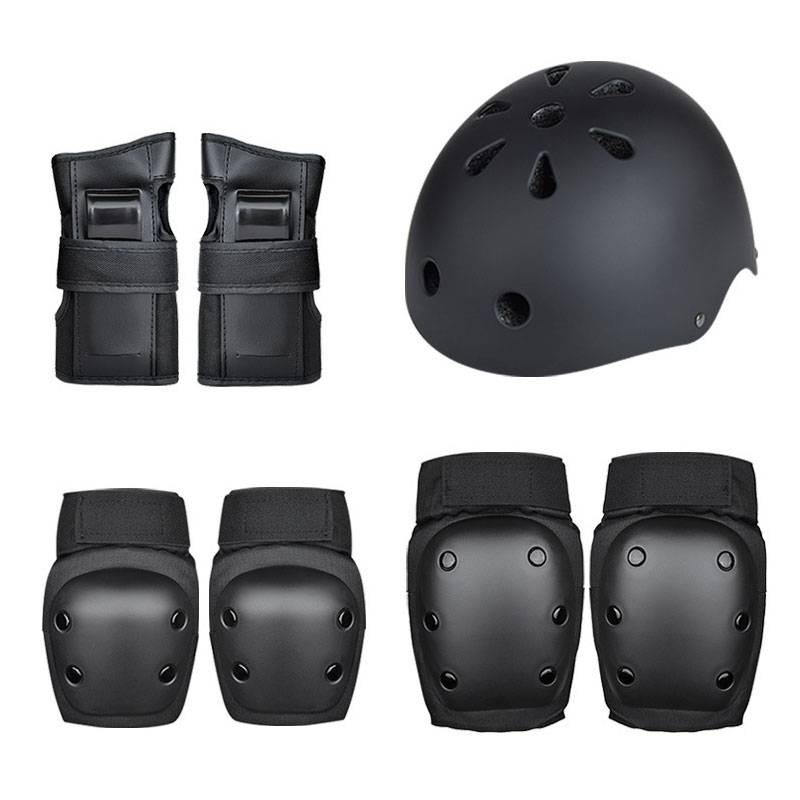 Xiaomi balance car special protective gear helmet set seven -piece set of children's adult skateboarding skaters 7 -piece set