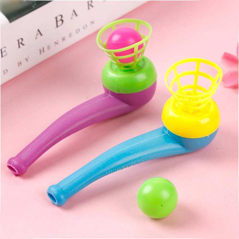 Post -80s childhood nostalgic atmosphere training blowing ball suspended smoke fighting intelligence magic magic magic small ball children's toys magic