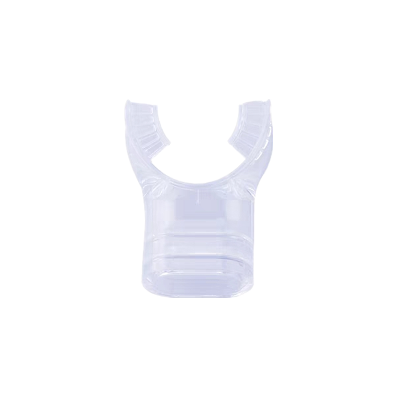 Diving bite mouth, one -time, universal bite -deep diving deep diving second -level head -type snorkeling respiratory silicone water lung accessories