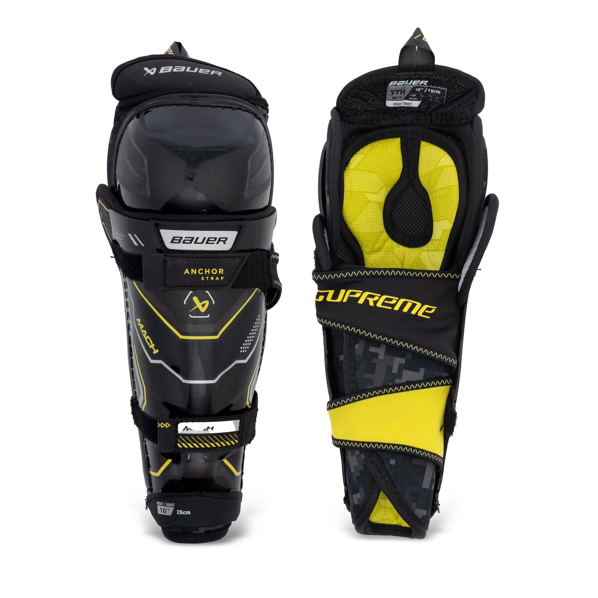 2023 New Ball Ice Hockey Protective Bauer Mach Children's Ice Bettais Elbow Elbow Legs Protective Protective Protective Equipment