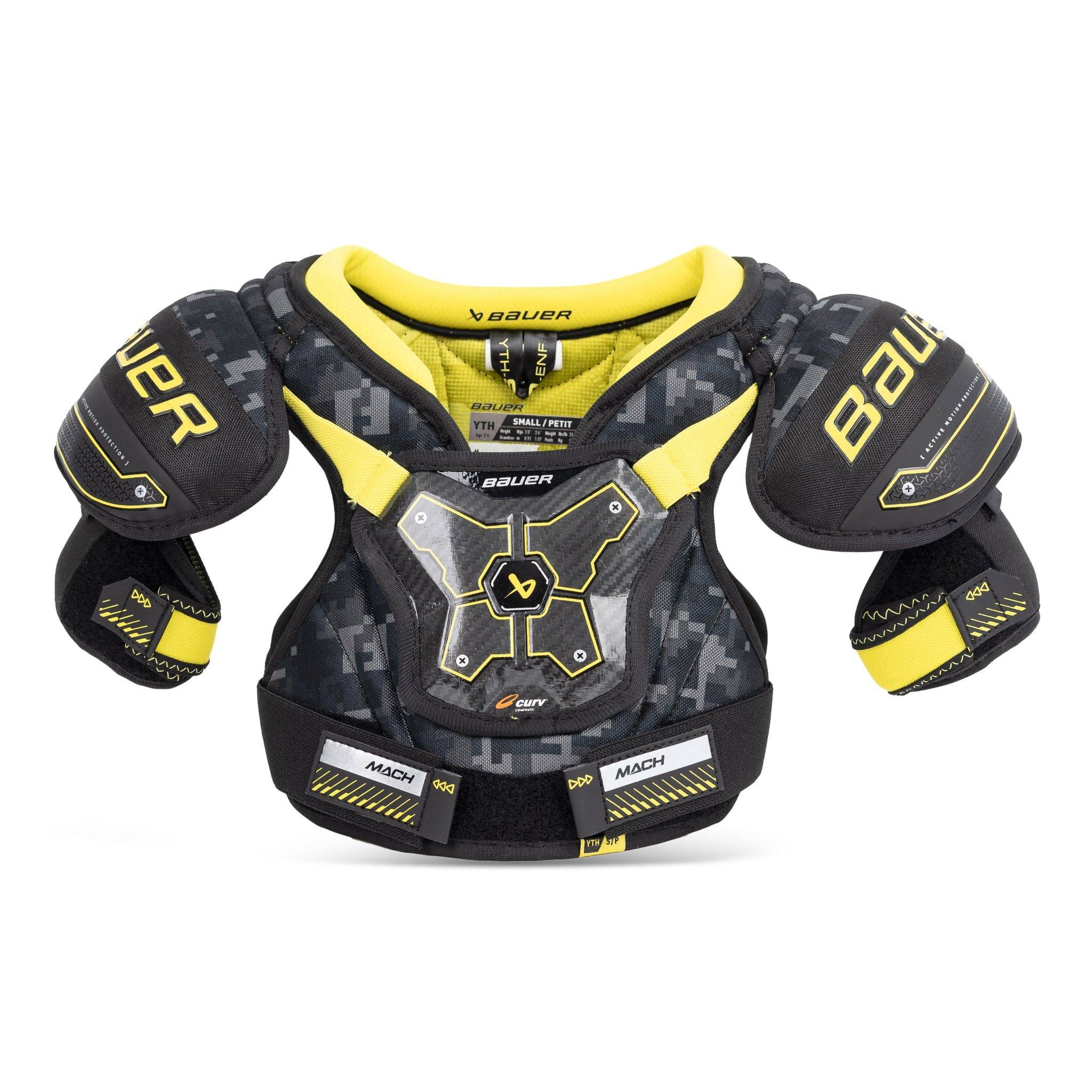 2023 New Ball Ice Hockey Protective Bauer Mach Children's Ice Bettais Elbow Elbow Legs Protective Protective Protective Equipment