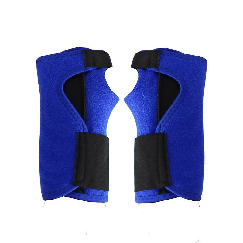 Blue wrist