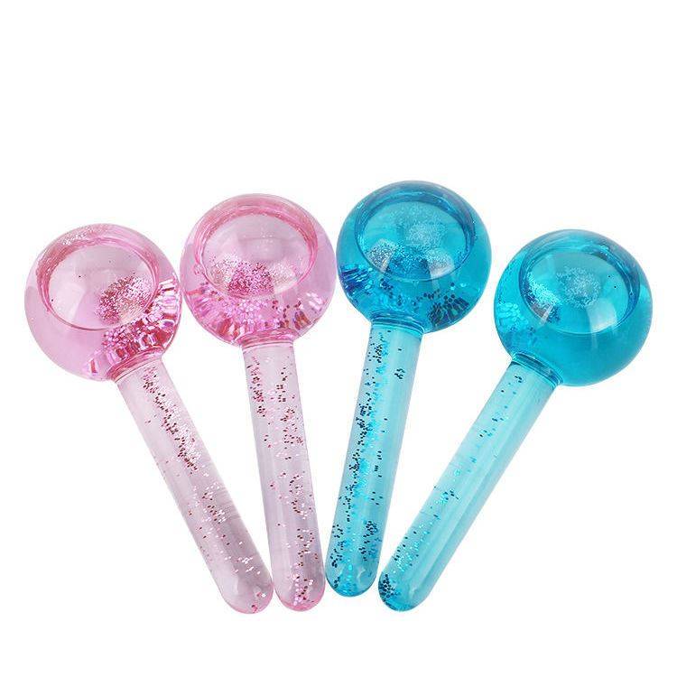 Ice waves, ice hockey beauty gills beauty salon for the same crystal energy ice compress face face face and eye massage