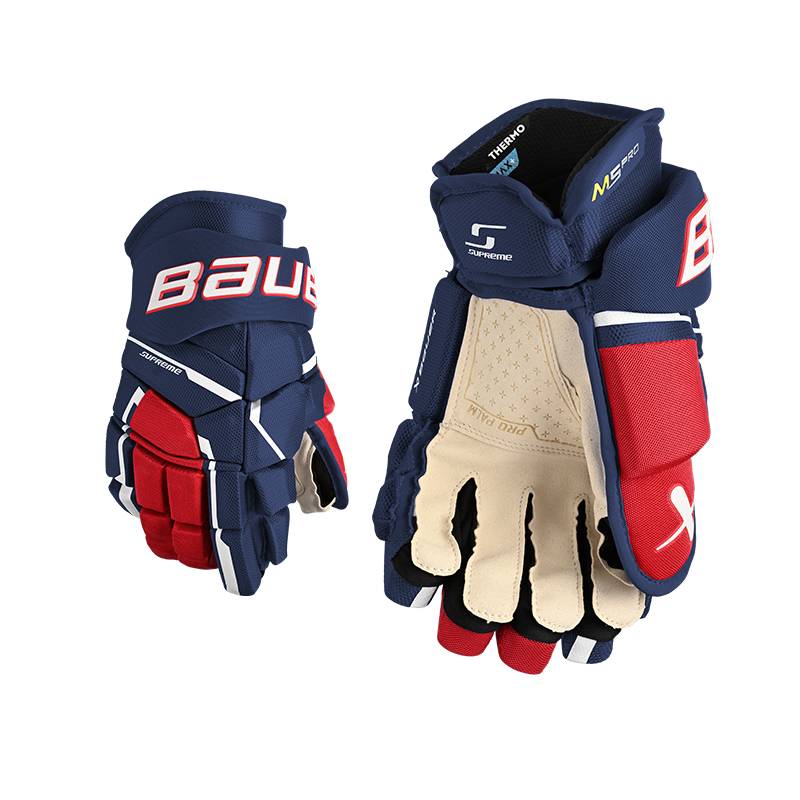 Bauer/m5 Pro ice hockey glove adult young children children's song hockey skating training competition