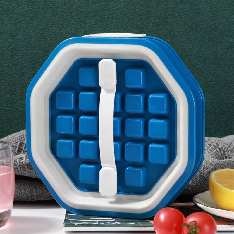 [Upgrade increase] square ice hockey pot-treasure blue