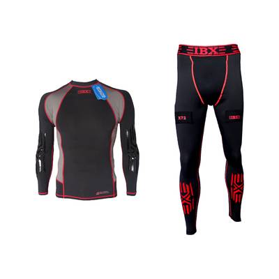 IBX 720 Ice Hockey Speed Dried Dry Speed Pants Set Children's Sweat and Fast drying pants high -necked crotch care neck