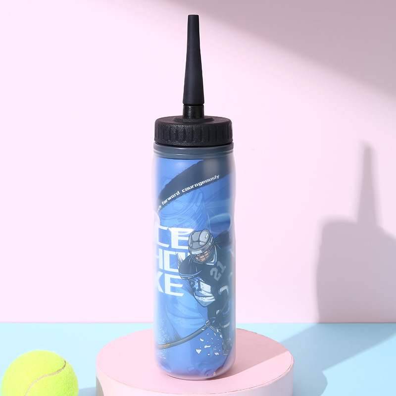 Blue long mouth suction