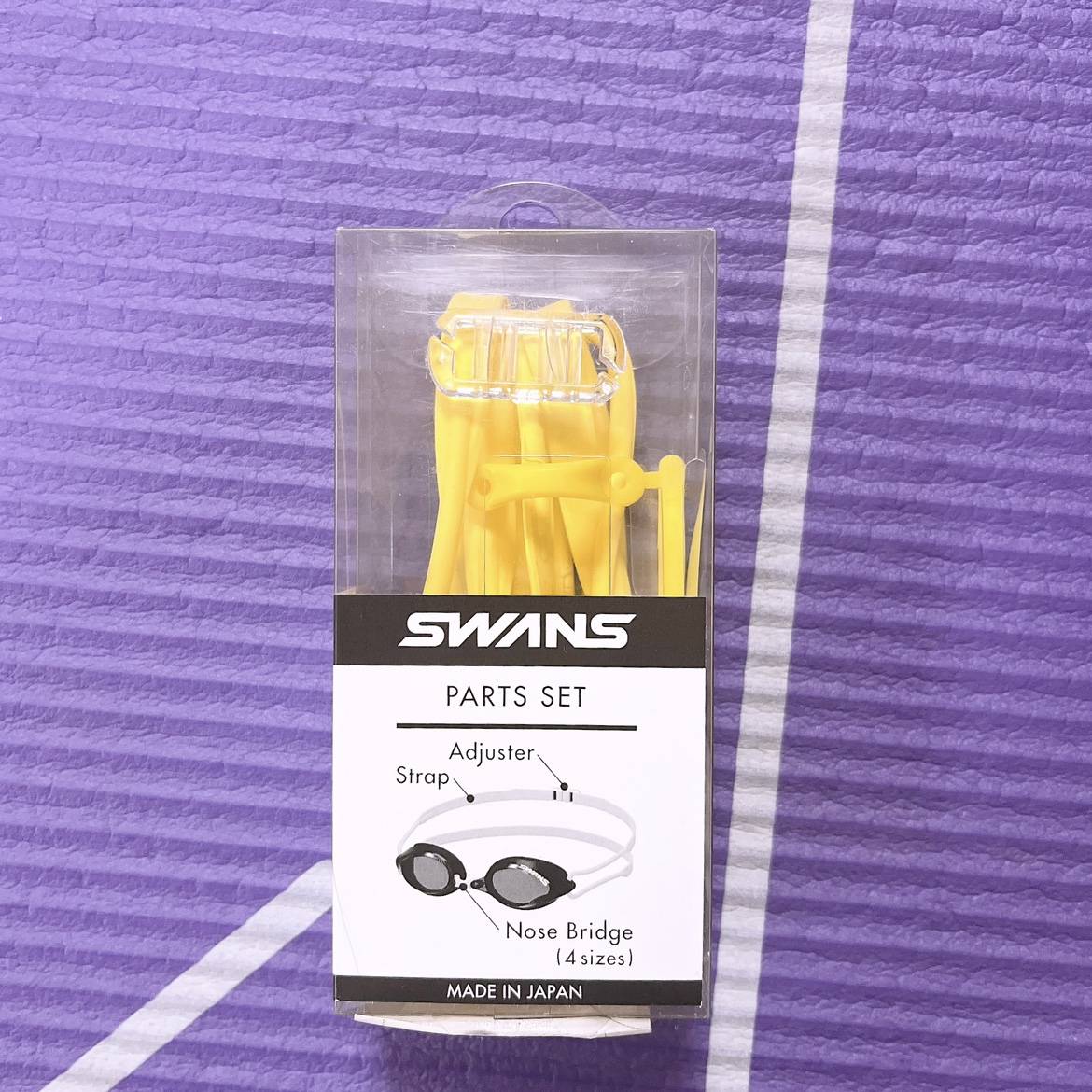 SWANS/Shiyun Swimming Mirror Nose Bridge Rope with PS-SR Japanese swimming mirror with the original racing goggles