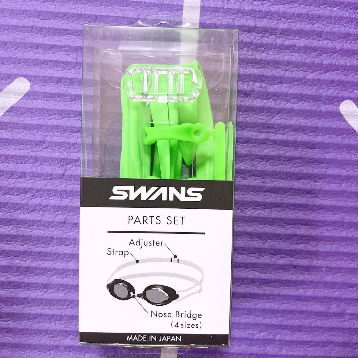 SWANS/Shiyun Swimming Mirror Nose Bridge Rope with PS-SR Japanese swimming mirror with the original racing goggles