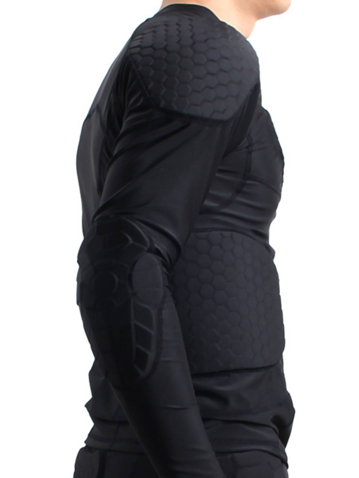 Skiing Ice Jersey Men's Long -sleeved Sports Protector Football goalkeeper goalkeeper, chest protection, waist, elbow, elbow anti -collision clothing protective gear