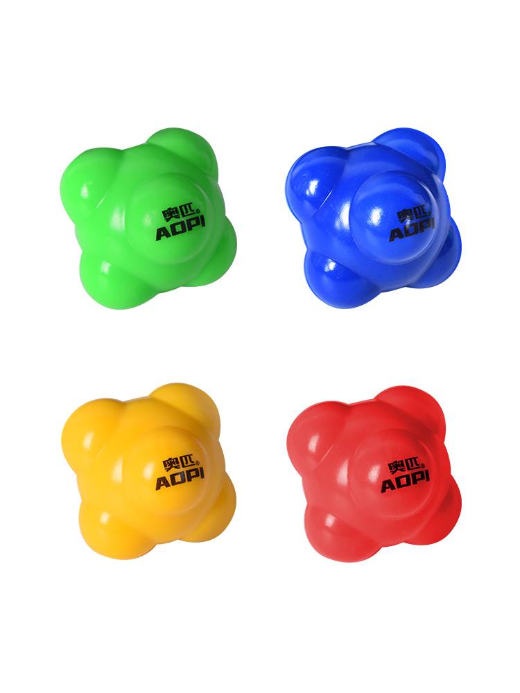 August hexagonal ball sensitive reaction ball football basketball ping -pong agility speed training multi -direction rebound to the ball