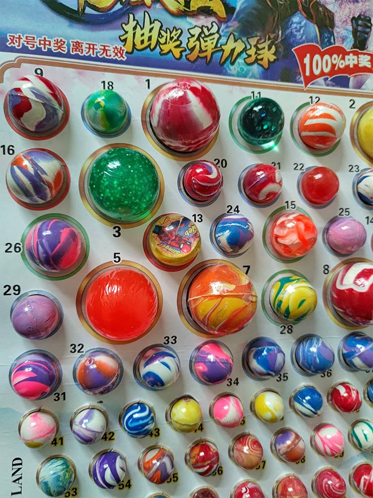 Dragonball girls 110, seven Dragonball Bouncing Ball Nights, rubber Bouncing Ball Boys Toy