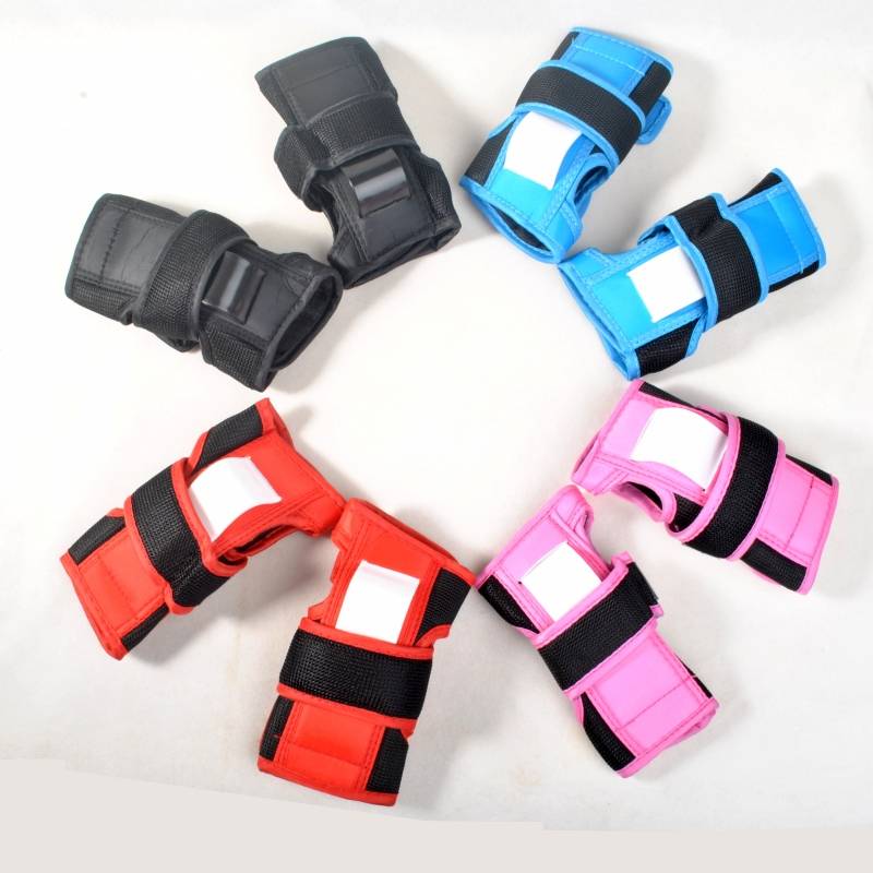 HK wheel slide palm care guard wrist -long plate gloves gloves, skids, skids, adult children and men and women to protect safely