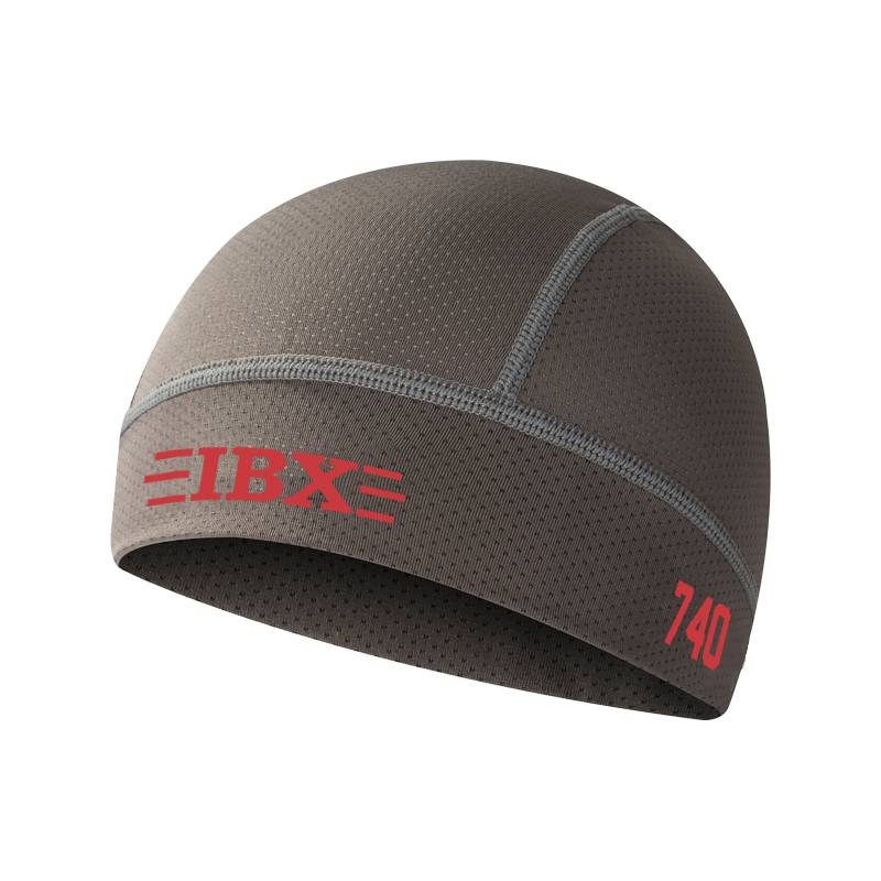 Gray red label