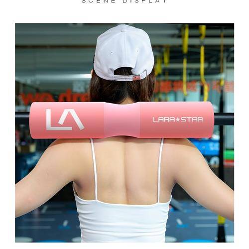 Hip push pad Laura Star Gym for Men and Women's Power Training Shoulder Bridge Squats Squats Protecting Clamp Barbing Plus shoulders