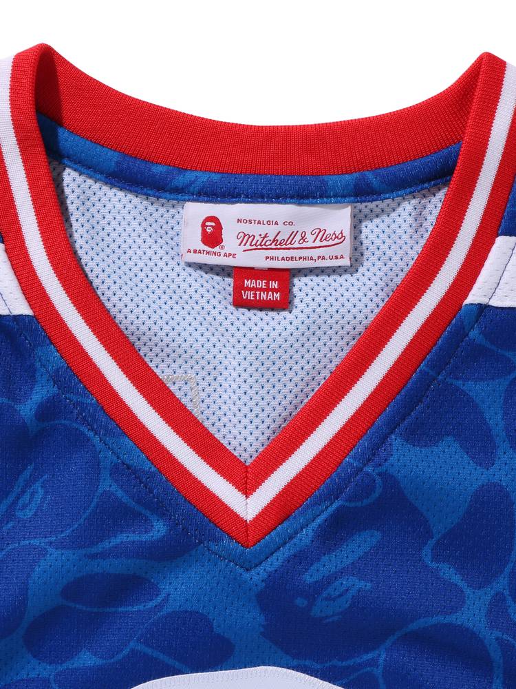 Bapex M & N X NLH joint men's clothing autumn and winter camouflage New York ice hockey jersey 111904L