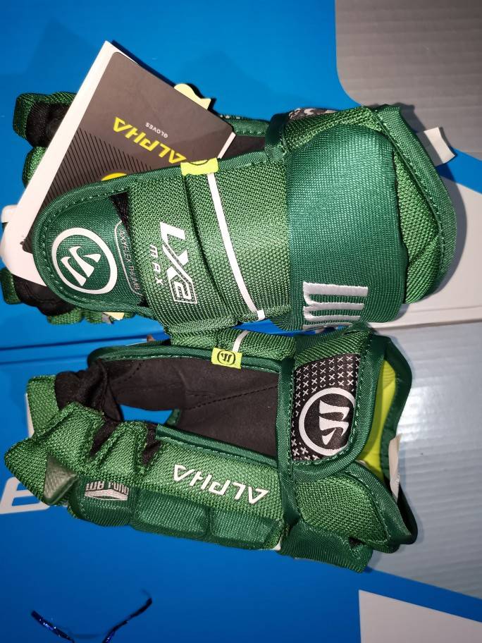 Warrior Green Boss gloves X2.9 Ice Hockey Gloves Youth Adult Wheel Skaters