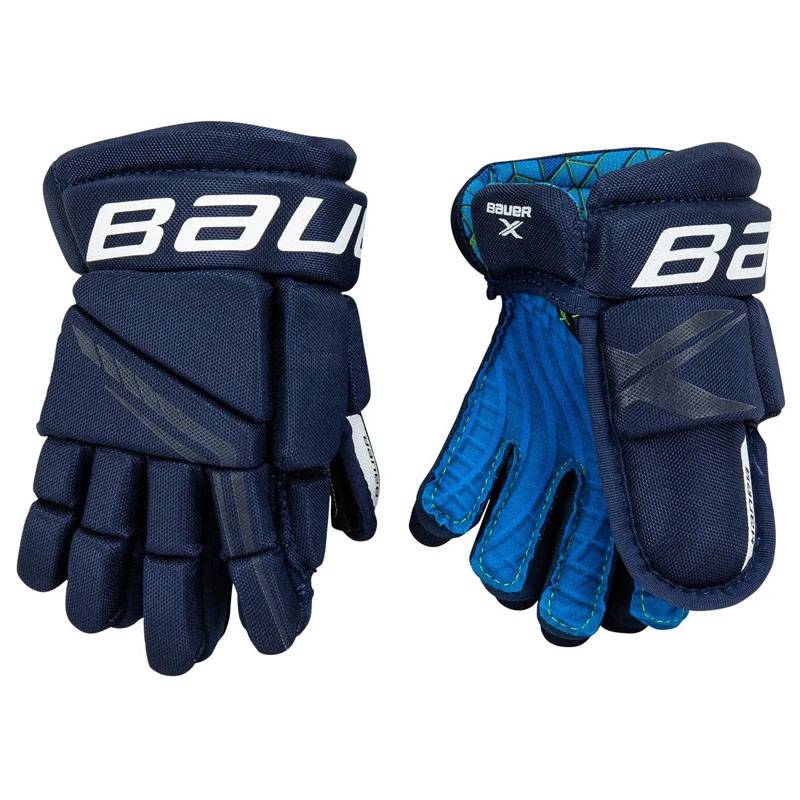 Children's 8 -inch navy blue gloves