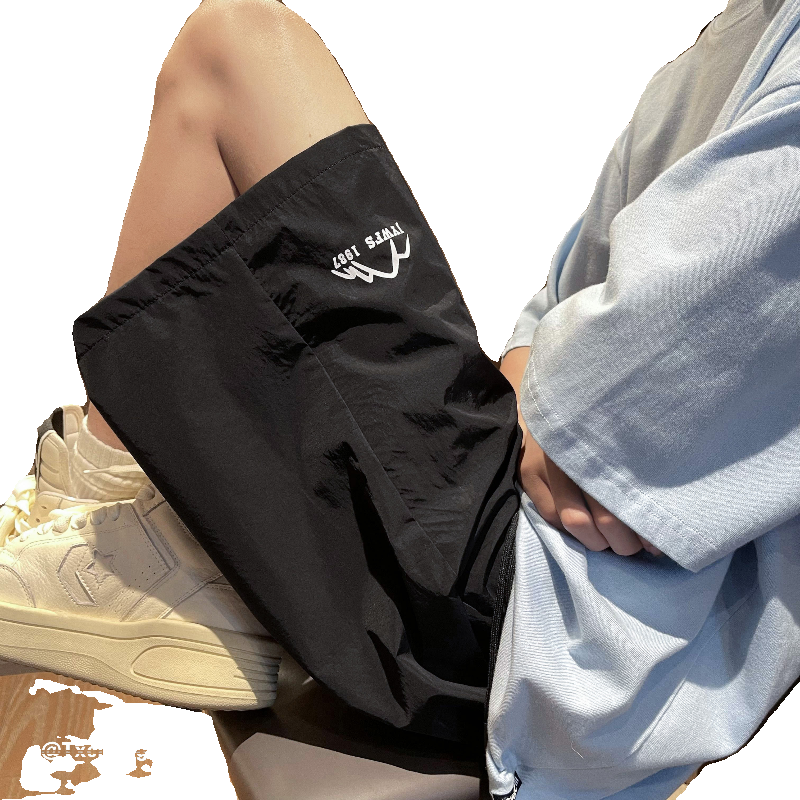 Dopamine wearing ice silk shorts Men's summer thin tide brand fast dry American basketball hiphop national tide sports pants