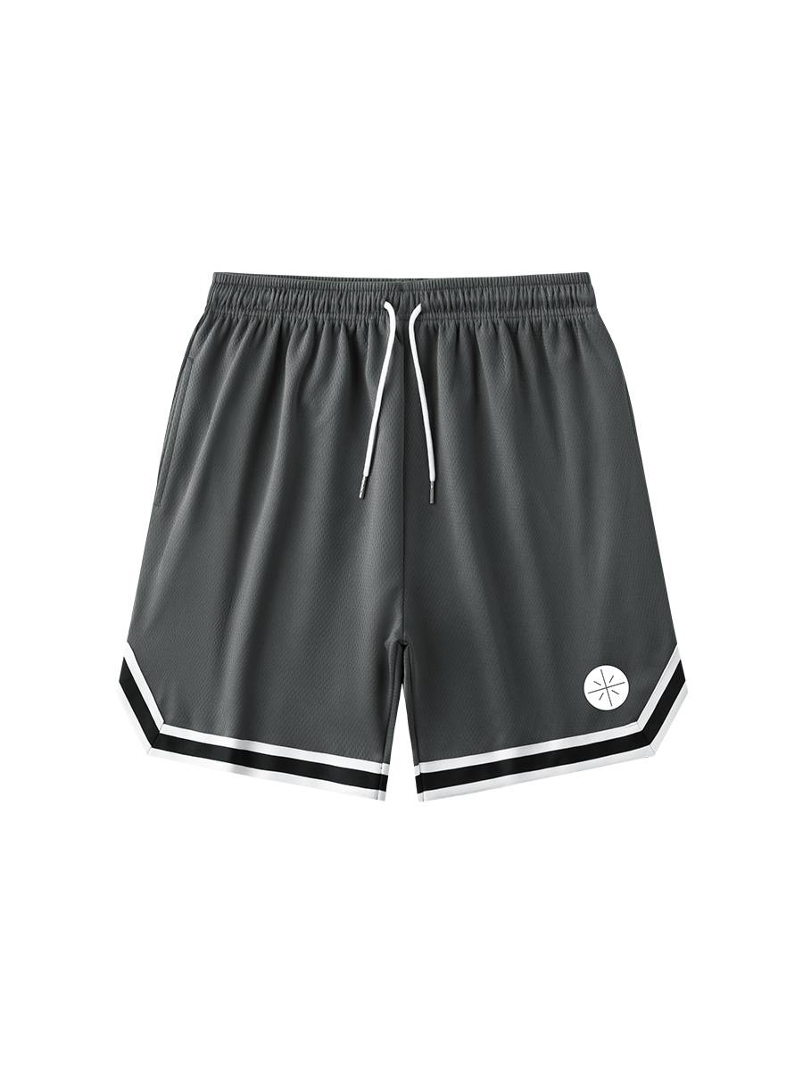 American basketball pants summer tide card casual running shorts fast dry loose sports pants ice silk thin net