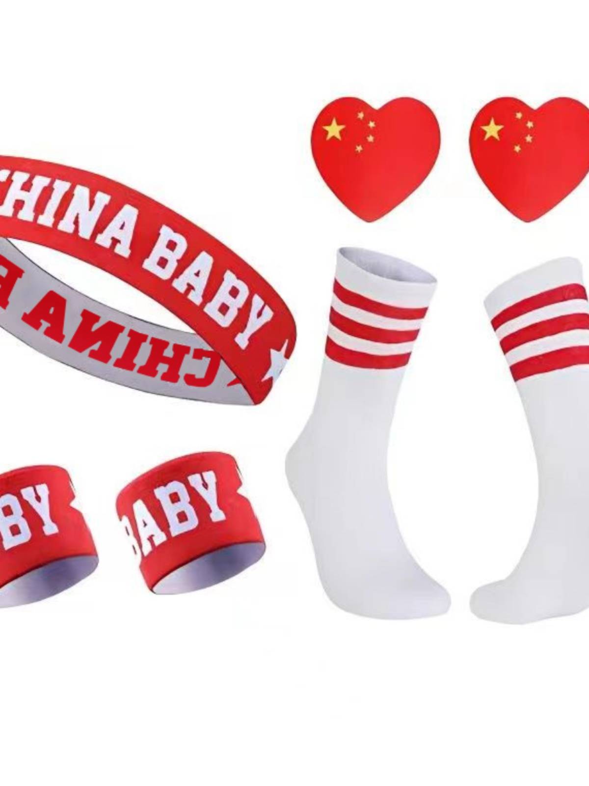 Children's sports versatile with men and girls kindergarten basketball chorus games headwear wrist care set three -piece set