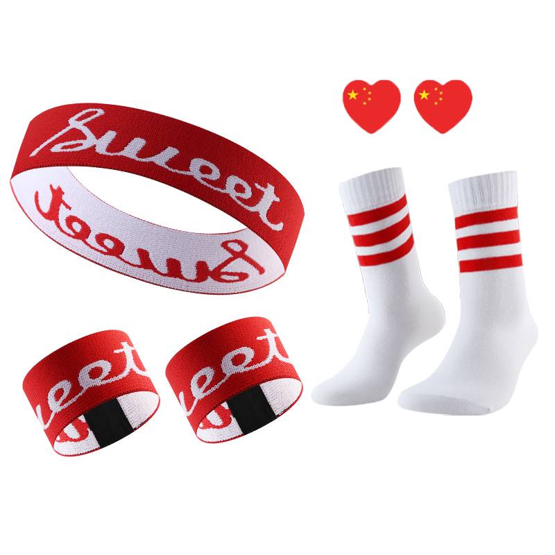 Red Sweet Bandbrows+Red Border Sogon