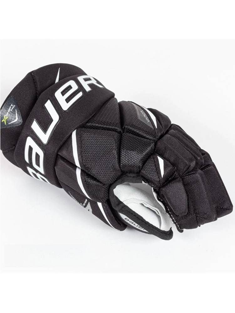 New Bauer X-Shift Pro Ice Hockey Gloves Polel Youth Adult Medium Senior Competition Gloves