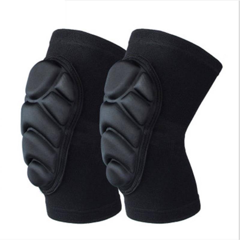 The football door will cover the knee, and the crash and fall-and-buffer will protect the knee elbow skating body