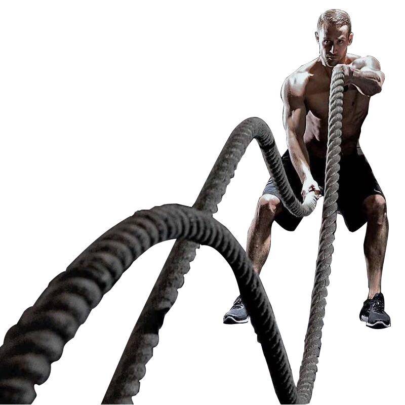 Battle rope fitness dumping big rope Furnishing men's physical training power rope slimming weight loss arm force fighting rope combat rope