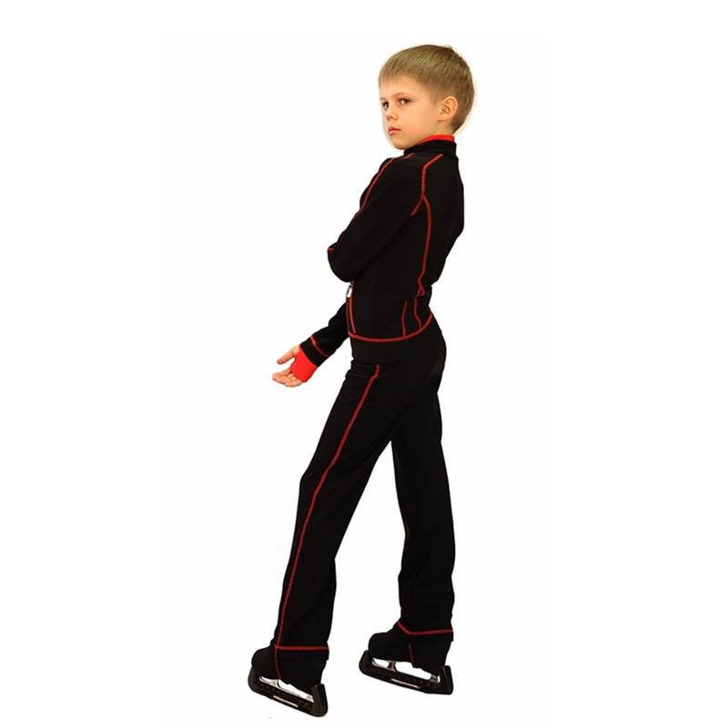 Children's figure skating clothing training clothes ice hockey suit adult performance pants skating ice hockey thin boys clothing