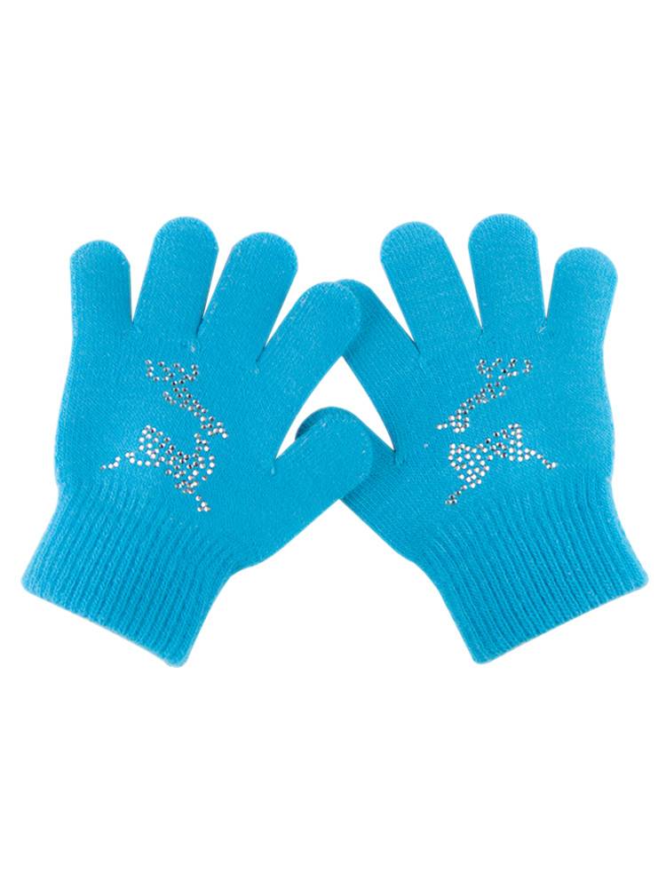 SKFORCE/Feig Rui Flower Sluting Gloves Children Hot Drill Adult Female Labor Warmers Warmers Woven Protective Waterproof