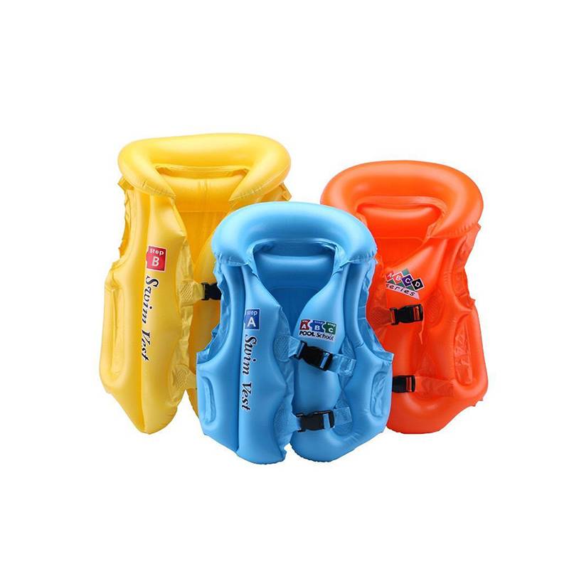 Children's swimming circle to learn swimming buoyant inflatable vest baby floating ring underarm life jacket adult life ring arms