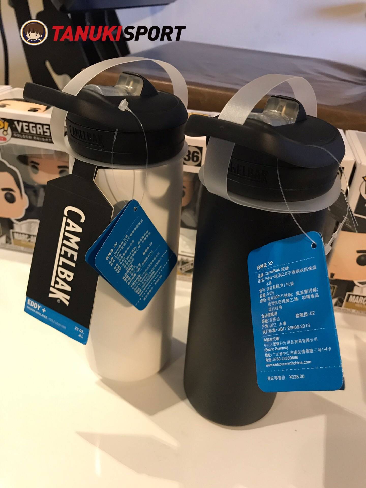 Camelbak hump 0.6 liters long mouth double -layer insulation ice hockey kettle stainless steel insulation kettle water cup