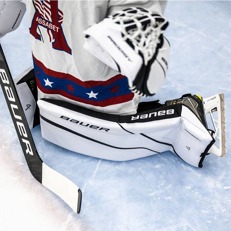 Bauer gsx Children's ice hockey goalkeeper equipment Baoer goalkeeper, chest protective legs and hand -handed handstand